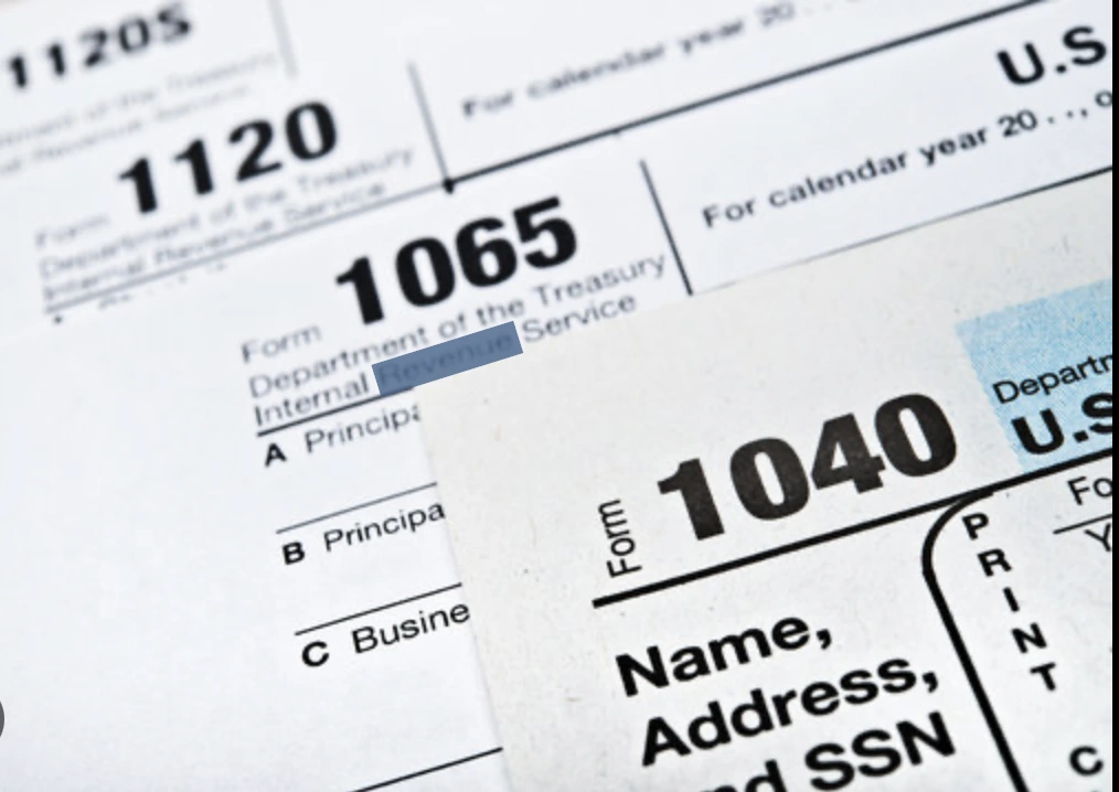 Amended Form 1120, 1065, 1040