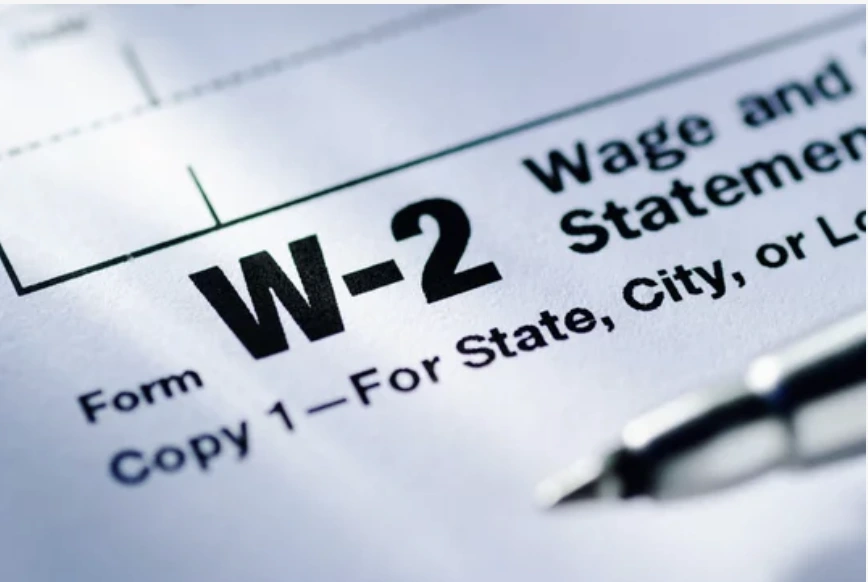 Individual Filing W-2 Form